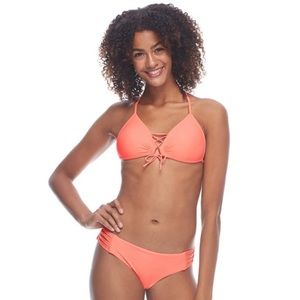BODY GLOVE Women's Size Medium Smoothies Baby Love Push Up Triangle Bikini Set